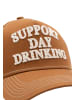 King Kerosin King Kerosin Trucker Cap Support Day Drinking in braun