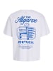 JACK & JONES PLUS T-shirt in Bright White