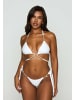 Moda Minx Bikinioberteil Seychelles Triangle Wrap Top in White