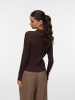 Vero Moda Strickjacke in Chocolate Torte