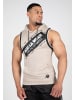 Gorilla Wear Loretto Tank-Top mit Kapuze - Schwarz