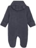 Fixoni Kinder Kurzarmbody "Hush Wool Wholesuit" in Grau