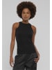 Urban Classics Urban Classics Damen Ladies Racer Back Rib Top in black