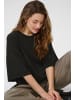 Kaffe Kurzarmbluse KAjenny Oversize fit in Black Deep