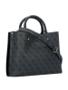 Guess Meridian II Shopper Tasche 30 cm in coal logo