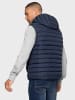 Threadbare Steppweste THB Jacket Gilet Horsley in Navy