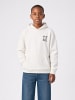 Petrol Industries Lässiger Hoodie mit Print Millplace in Weiß