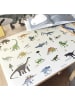 Cover-your-desk.de  Schreibtischunterlage – “Dino ABC“ – aus Premium Vinyl – 60 x 40 cm