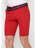 KOROSHI Chinesische Bermudas in rot