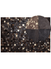 Beliani Patchwork BANDIRMA in Braun/Gold - (W) 160 x (H) 0.6 x (L) 230 cm