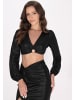 faina Damen Top in Schwarz