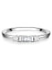 Lulu & Jane Ring aus Messing mit Zirkonia in silber