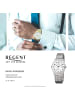 Regent Analog-Armbanduhr Regent Zugarmband silber mittel (ca. 36mm)