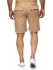 RESLAD Shorts Baumwollhose in camel