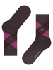 Burlington Socken Melange Marylebone in Rose/grey