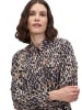 Betty Barclay Hemdblusenkleid mit Bindegürtel in Dark Blue/Brown
