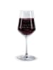 Mr. & Mrs. Panda Rotwein Glas Kuh mit Spruch in Transparent