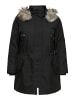 ONLY Carmakoma Parka Mantel Winter Jacke Große Übergröße Curvy Plus Size in Schwarz