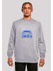 F4NT4STIC Sweatshirt Retro Car Japanese Streetstyle in grau meliert