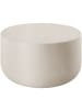 tectake Runder Couchtisch  Ronan  80 x 39,5 cm, weiß