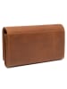 The Chesterfield Brand Wax Pull Up Geldbörse RFID Schutz Leder 18 cm in cognac