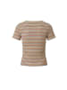 VINAJA Women T-Shirt in Beige Multicolor