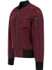 Urban Classics Bombers - Blouson in burgundy/black