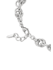 faina Women Chain Link Bracelet in Silver