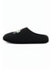 Smiley World Smileyworld Hausschuhe Smiley Puschen Slipper Pantoffeln Schlappen in schwarz