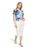 Betty Barclay Casual-Shirt mit Aufdruck in Blau/Weiß