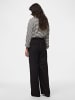 Pieces Hose mit weitem Bein in Black