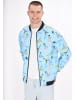 MO Men Jacket in light blue multicolor