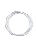 Elli Ring 925 Sterling Silber Ring Set, Geo in Silber