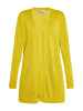 Sidona Cardigan in Limonengelb