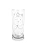 Mr. & Mrs. Panda Wasserglas Hamster Hut ohne Spruch in Transparent