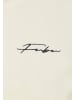 FUBU FUBU Damen FW224-020-1 Signature Velours Zip Hoodie offwhite in offwhite