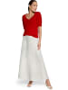 Zero  Halbarm-Shirt mit Raffung in Candy Red