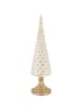 Chic Antique Deko WEIHNACHTSBAUM NOEL Antik Creme Gold 42 cm