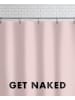 Juniqe Duschvorhang "Get Naked" in Rosa