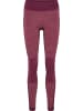 Hummel Hummel Leggings Hmlclea Multisport Damen in GRAPE WINE/CRUSHED BERRY MEL