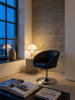 KADIMA DESIGN Design Relaxsessel SPM2.157 Loungesessel Kunstleder Cocktailsessel in Schwarz
