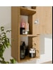 kommodly Wandhängeschrank Ida in Eiche - (B)25.5cm x (T)24cm x (H)82cm