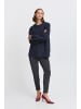 b. young Strickpullover BYNELLO Loose fit in Navy Blazer Melange