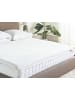 Beliani Topper DAZZEL in Weiß - (W) 180 x (H) 6 x (L) 200 cm