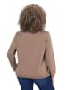 Ulla Popken Sweatshirt in caramel