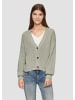 QS Strickjacke  in  72W0_salbeigrün