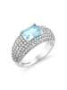 Luxenter Ring Tany aus 925er Sterlingsilber-Tany blue