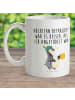 Mr. & Mrs. Panda Kinderpott Pinguin Bier mit Spruch in Weiß