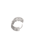 IZIA Women Hoop Earrings in Silver
