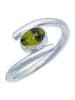 mantraroma 925er Silber - Ringe mit Peridot facettiert